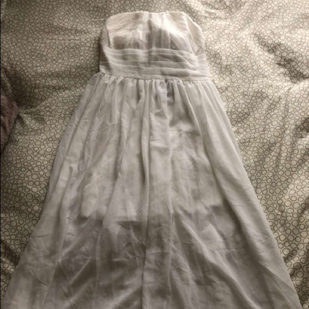 Long white dress